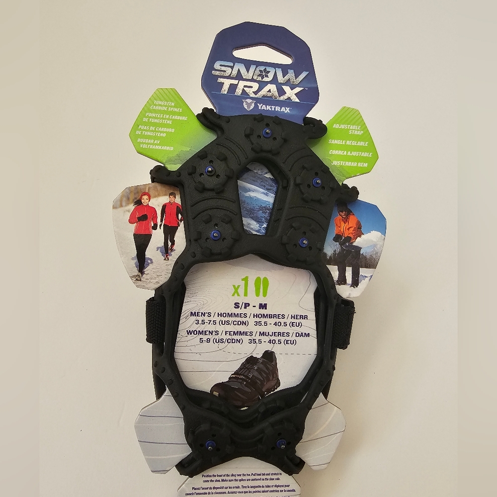 SnowTrax - Snow Shoe Traction Cleats- Size S/P to M